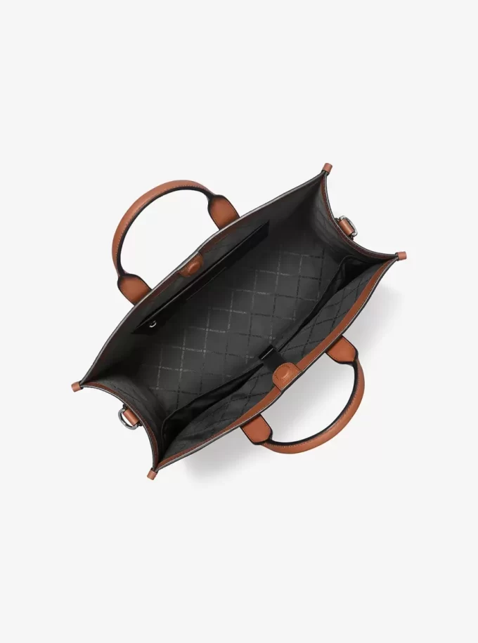 Torba typu tote Hudson Pebbled Leather Torba typu tote Hudson Pebbled Leather