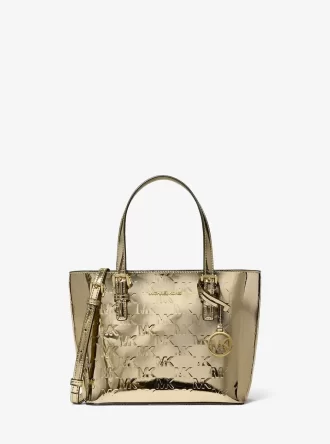 Torba typu tote Jet Set Extra-Small z metalicznym wytłoczonym logo