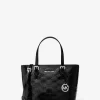 Torba typu tote Jet Set Extra-Small z wytłoczonym logo patentowym Torba typu tote Jet Set Extra-Small z wytłoczonym logo patentowym