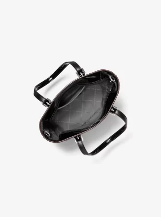 Torba typu tote Jet Set Extra-Small z wytłoczonym logo patentowym