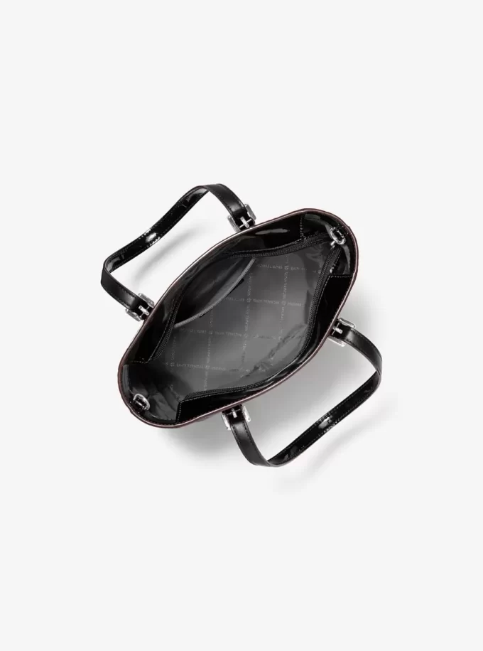 Torba typu tote Jet Set Extra-Small z wytłoczonym logo patentowym Torba typu tote Jet Set Extra-Small z wytłoczonym logo patentowym