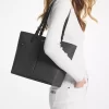 Torba typu tote Jet Set Medium z kieszonką na logo Torba typu tote Jet Set Medium z kieszonką na logo