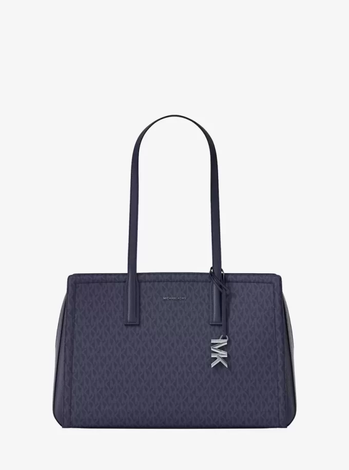 Torba typu tote Laila Medium Signature Logo Torba typu tote Laila Medium Signature Logo
