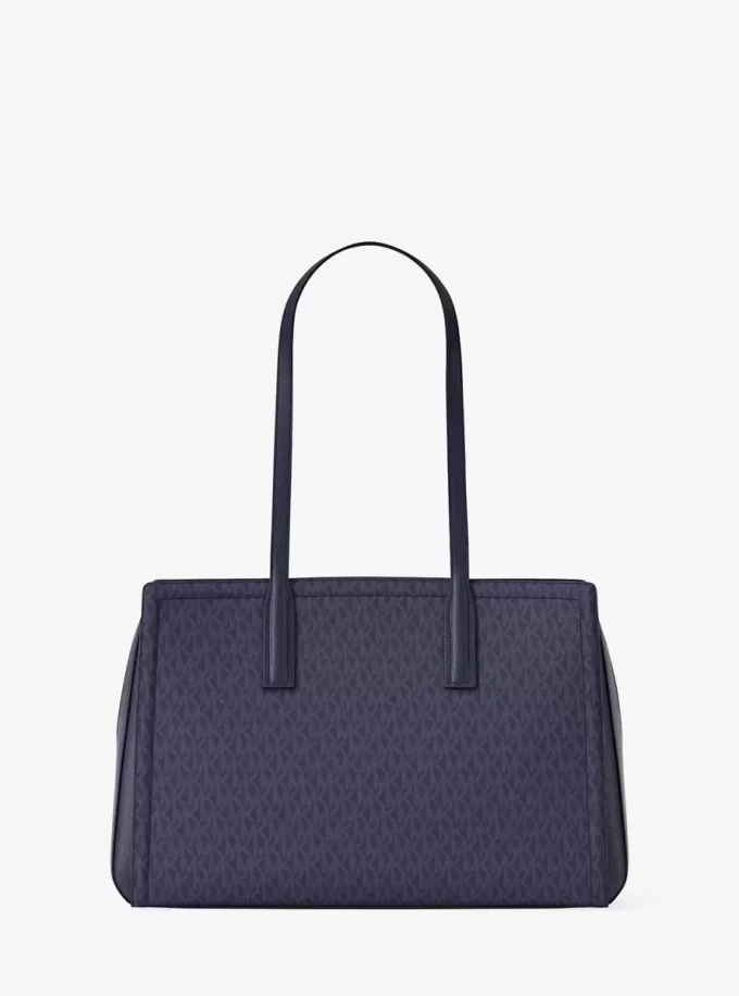Torba typu tote Laila Medium Signature Logo Torba typu tote Laila Medium Signature Logo
