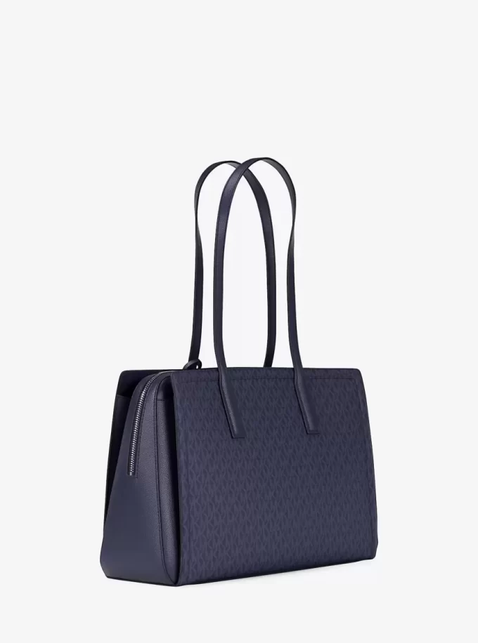 Torba typu tote Laila Medium Signature Logo Torba typu tote Laila Medium Signature Logo