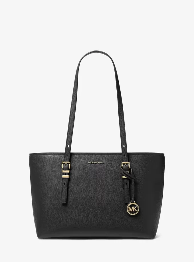 Torba typu tote Quinn Medium Pebbled Leather Torba typu tote Quinn Medium Pebbled Leather