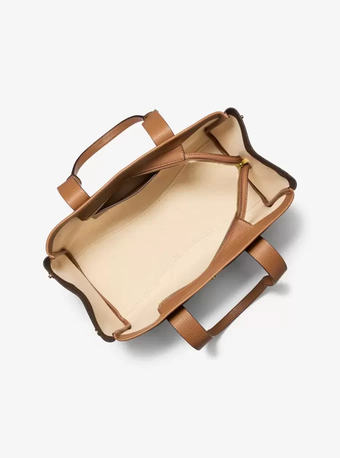 Torba typu tote Romee z dużym logo i skóry Torba typu tote Romee z dużym logo i skóry