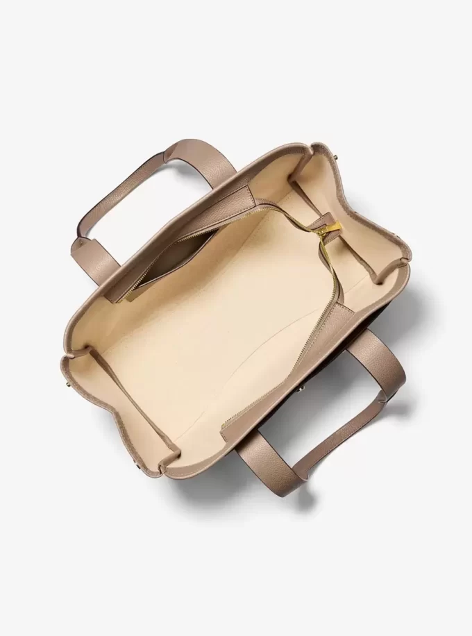 Torba typu tote Romee z dużym logo i skóry Torba typu tote Romee z dużym logo i skóry