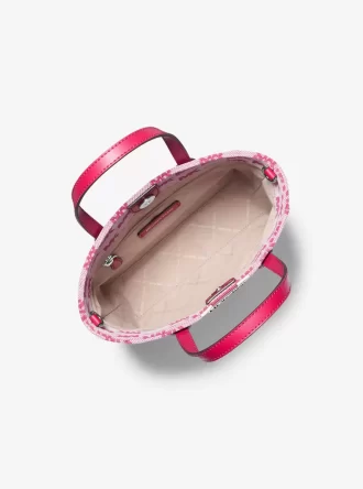 Torba typu tote Vincent Small Logo Jacquard z etui na karty