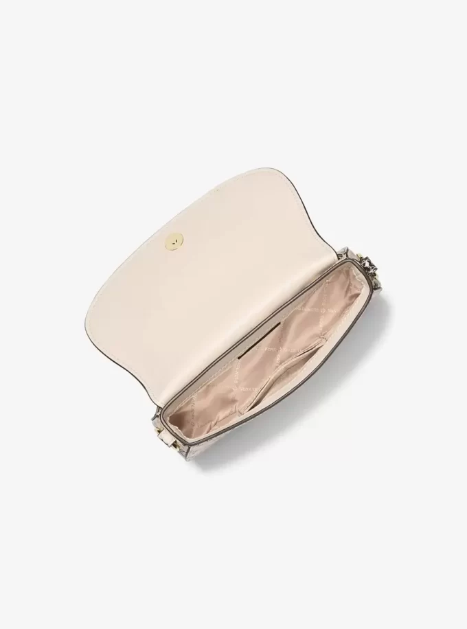 Torebka Mila Small Crossbody z wytłoczonym wężem Torebka Mila Small Crossbody z wytłoczonym wężem