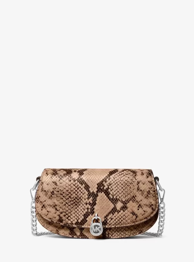 Torebka Mila Small Snake Embossed Crossbody Bag Torebka Mila Small Snake Embossed Crossbody Bag