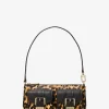 Torebka Zoe Small Leopard Print z sierści cielęcej Torebka Zoe Small Leopard Print z sierści cielęcej