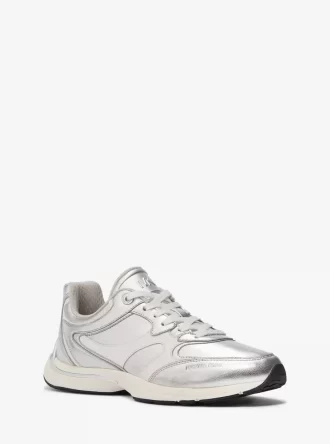 Trenerki Riley Metallic Leather