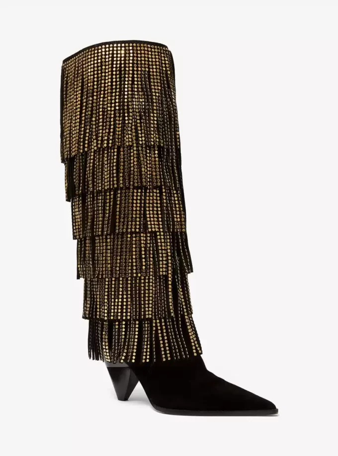 Zamszowe buty z frędzlami Jayla Zamszowe buty z frędzlami Jayla