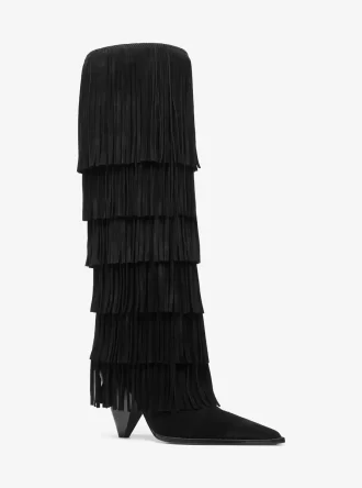 Zamszowe buty z frędzlami Jayla Zamszowe buty z frędzlami Jayla
