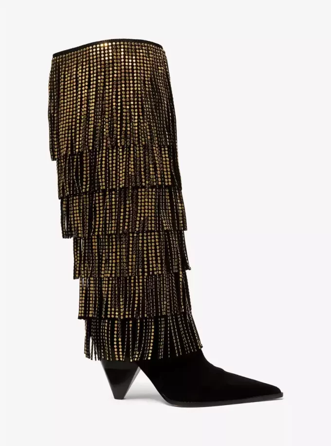 Zamszowe buty z frędzlami Jayla Zamszowe buty z frędzlami Jayla