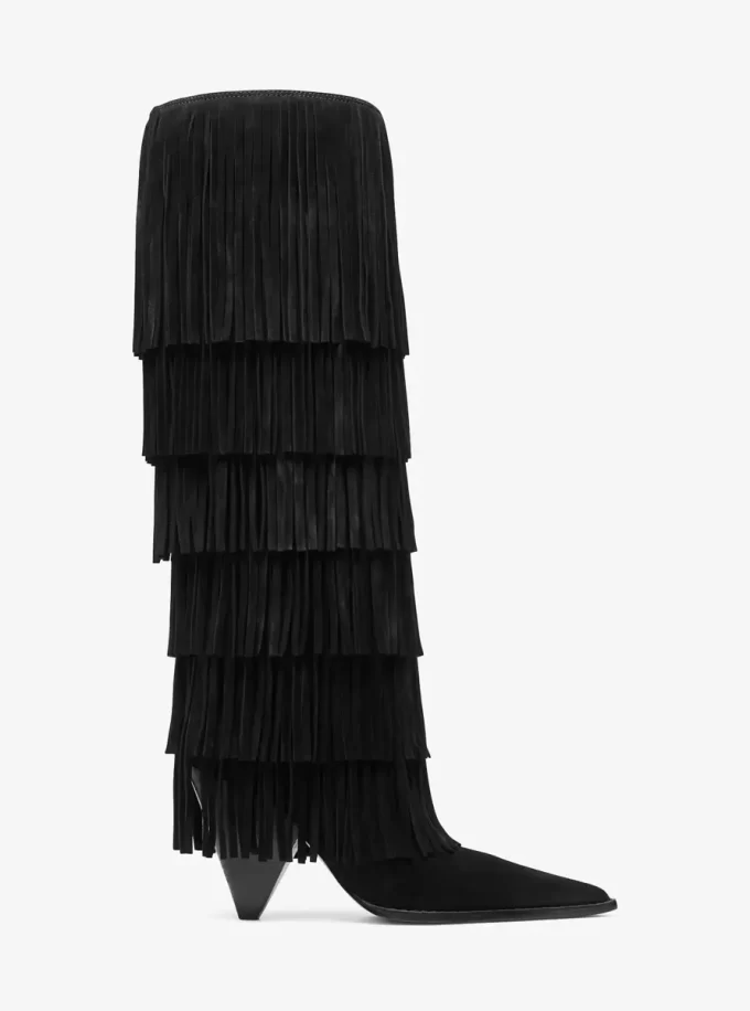 Zamszowe buty z frędzlami Jayla Zamszowe buty z frędzlami Jayla