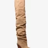 Zamszowe buty za kolano Noemie Zamszowe buty za kolano Noemie