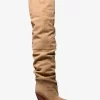 Zamszowe buty za kolano Noemie Zamszowe buty za kolano Noemie