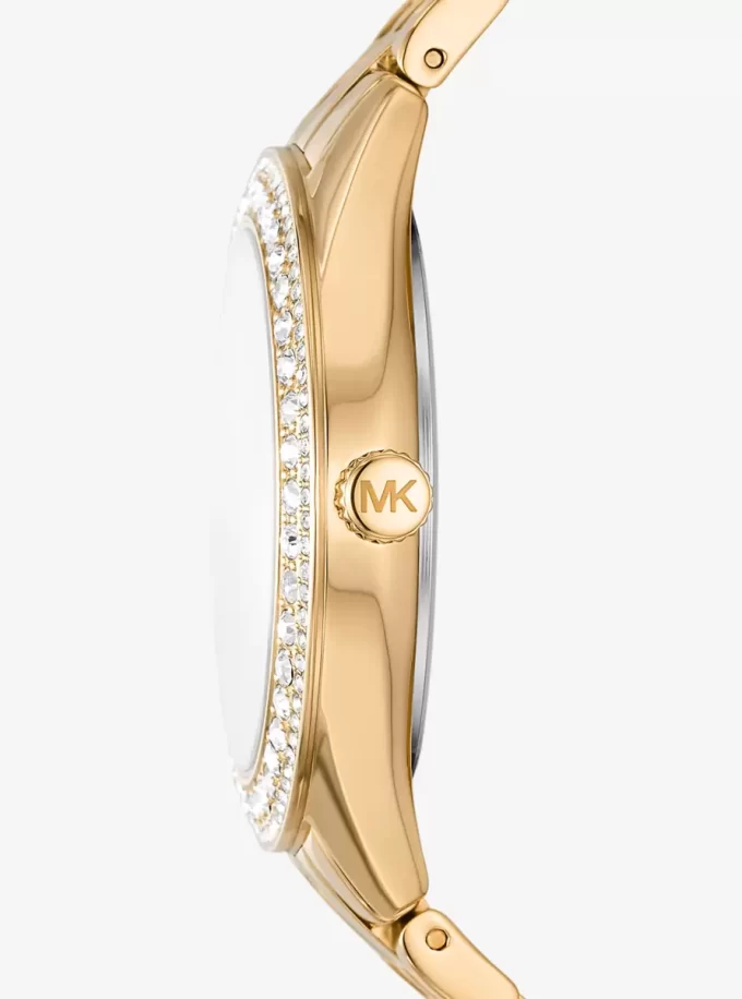 Zegarek Harlowe Pavé w odcieniu złota Zegarek Harlowe Pavé w odcieniu złota
