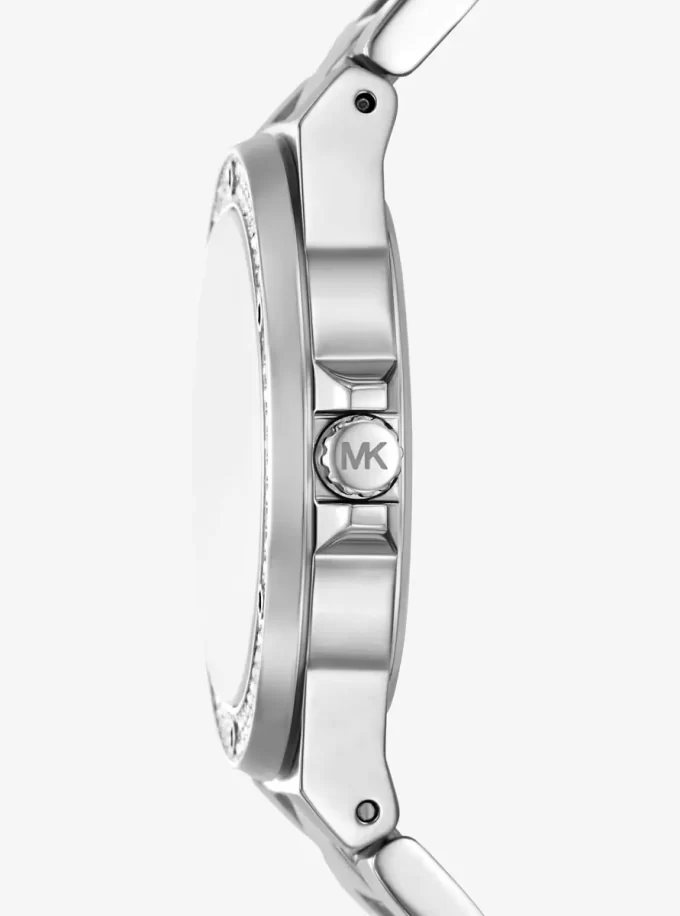 Zegarek Lennox Pavé Silver-Tone