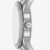 Zegarek Mini Bryant Pavé z logo w kolorze srebrnym Zegarek Mini Bryant Pavé z logo w kolorze srebrnym