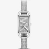 Zegarek Mini Empire Pavé w kolorze srebrnym na bransoletce Zegarek Mini Empire Pavé w kolorze srebrnym na bransoletce