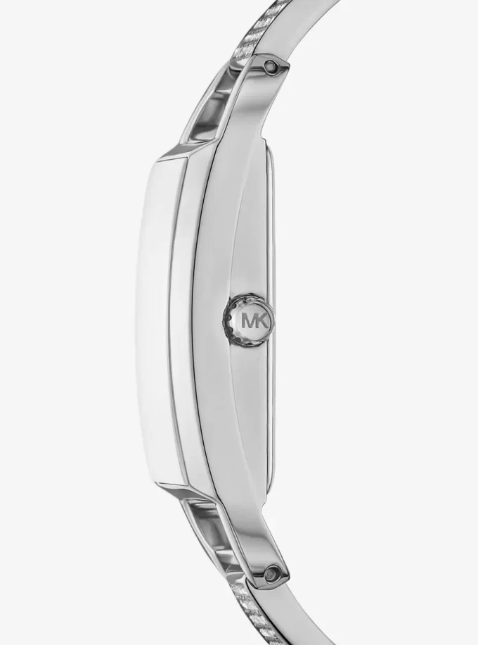 Zegarek Mini Empire Pavé w kolorze srebrnym na bransoletce Zegarek Mini Empire Pavé w kolorze srebrnym na bransoletce