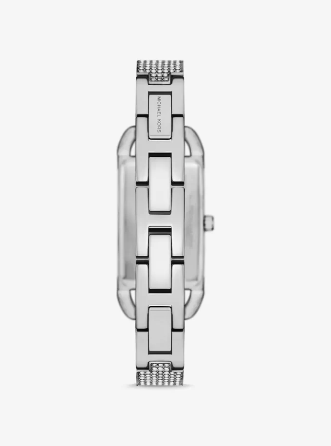 Zegarek Mini Empire Pavé w kolorze srebrnym na bransoletce Zegarek Mini Empire Pavé w kolorze srebrnym na bransoletce