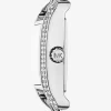 Zegarek Mini Monroe Pavé w kolorze srebrnym