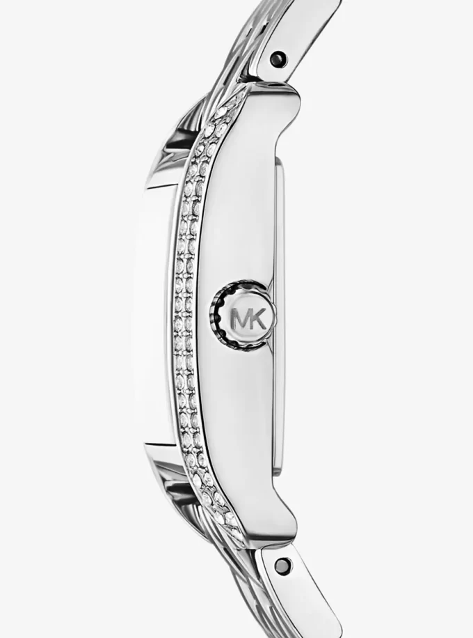 Zegarek Mini Monroe Pavé w kolorze srebrnym