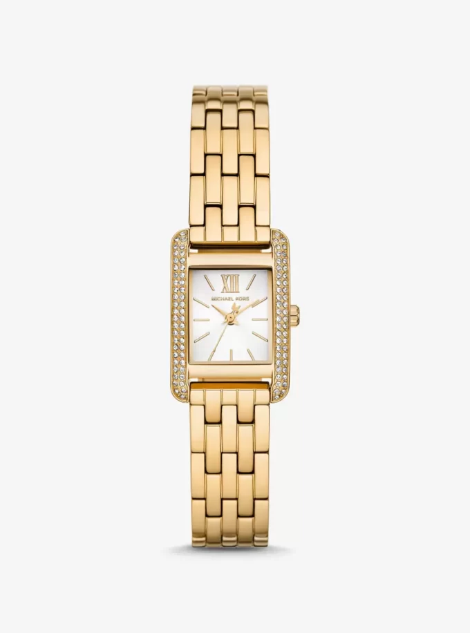 Zegarek Mini Monroe Pavé w kolorze złotym Zegarek Mini Monroe Pavé w kolorze złotym