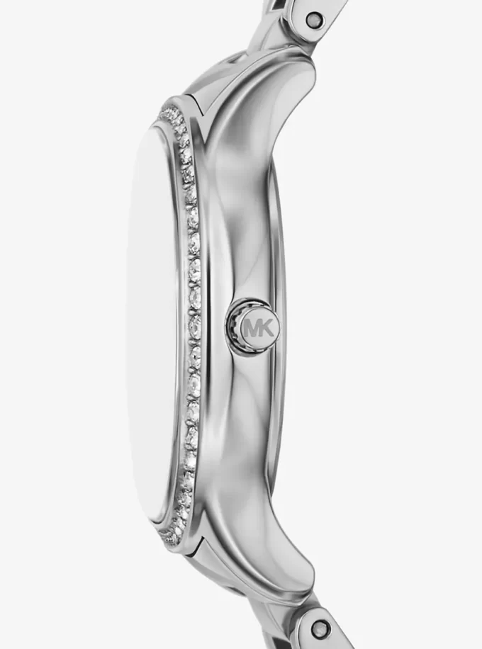 Zegarek Mini Sage Pavé w kolorze srebrnym Zegarek Mini Sage Pavé w kolorze srebrnym