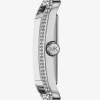 Zegarek Monroe Pavé w kolorze srebrnym Zegarek Monroe Pavé w kolorze srebrnym