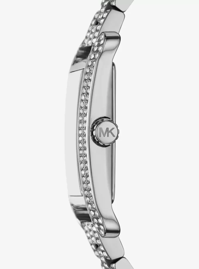 Zegarek Monroe Pavé w kolorze srebrnym Zegarek Monroe Pavé w kolorze srebrnym