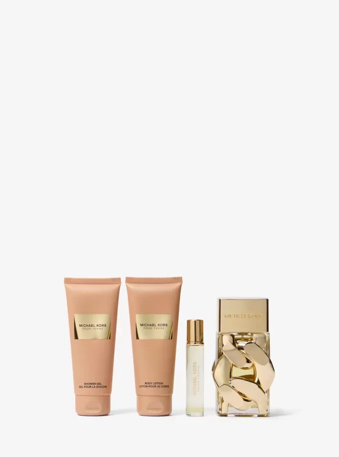 Zestaw upominkowy Pour Femme 4-częściowy Zestaw upominkowy Pour Femme 4-częściowy