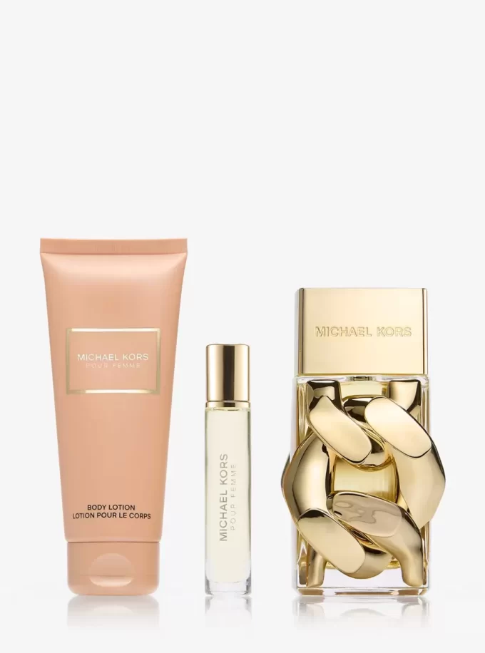 Zestaw upominkowy Pour Femme 4-częściowy Zestaw upominkowy Pour Femme 4-częściowy